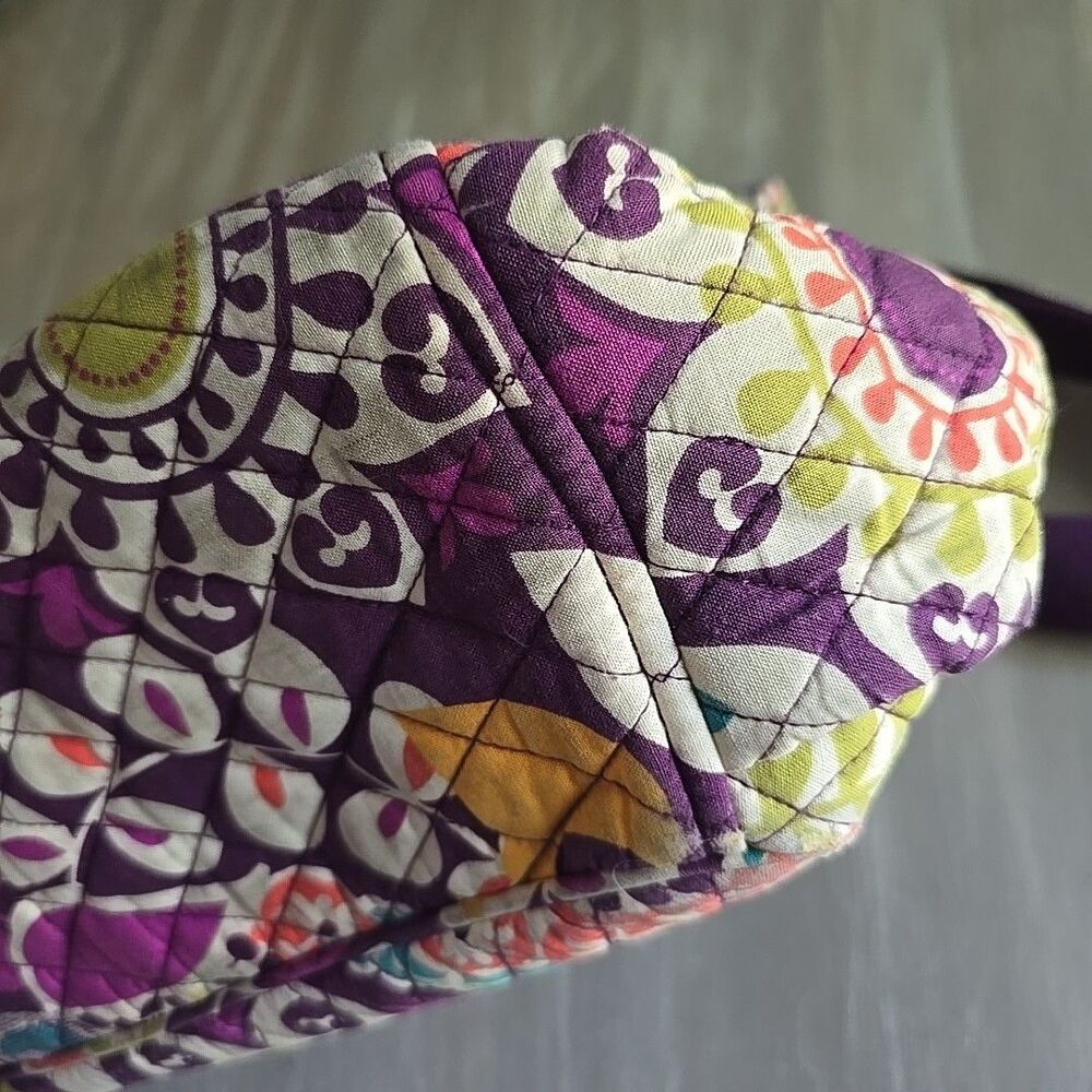 VERA BRADLEY Diaper Baby Bag w/Changing Pad Travel Duffle Purple Plum Crazy - Picture 12 of 15